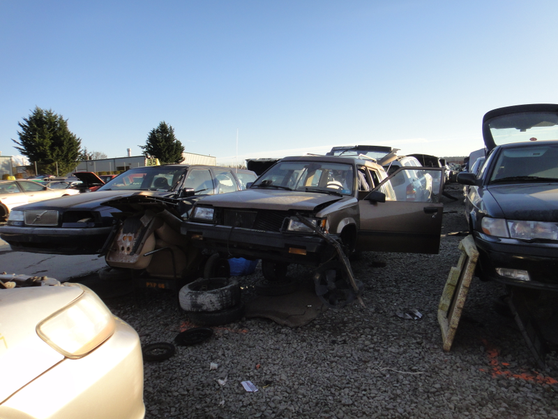 A 2nd Tercel Wagon. This guy stripped about two carts worth of stuff from the interior.